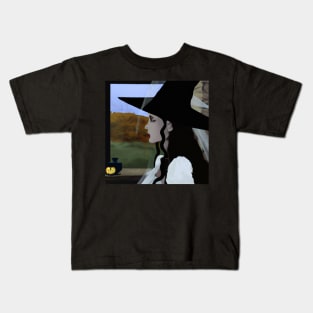 witch vintage Kids T-Shirt